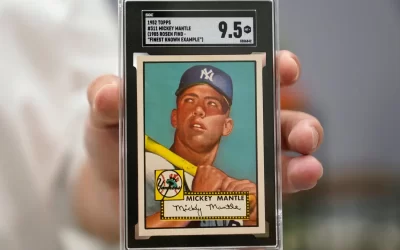 Mickey Mantle Baseball Card Sells for Record $12.6M